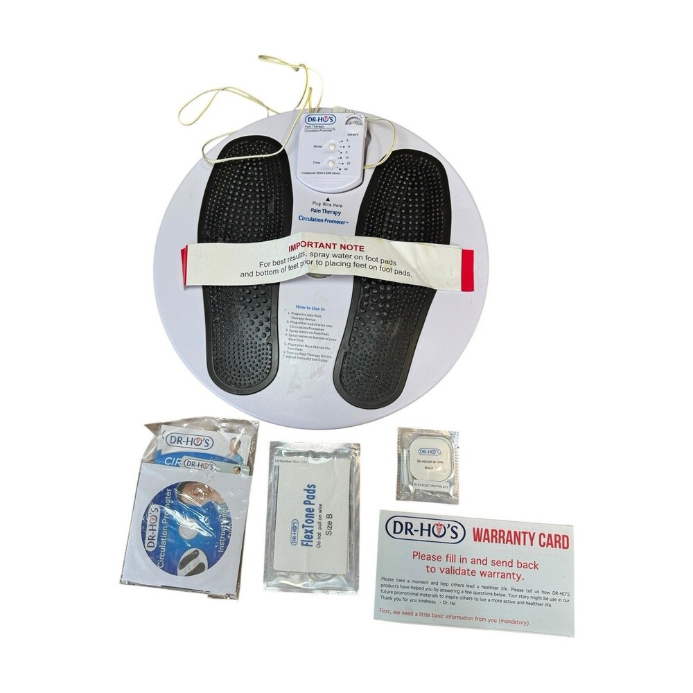 Dr Ho's Circulation Promoter Pain Therapy System Relief Foot And Leg Massage